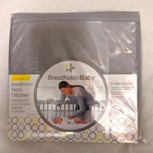 Breathable Baby mesh crib liner